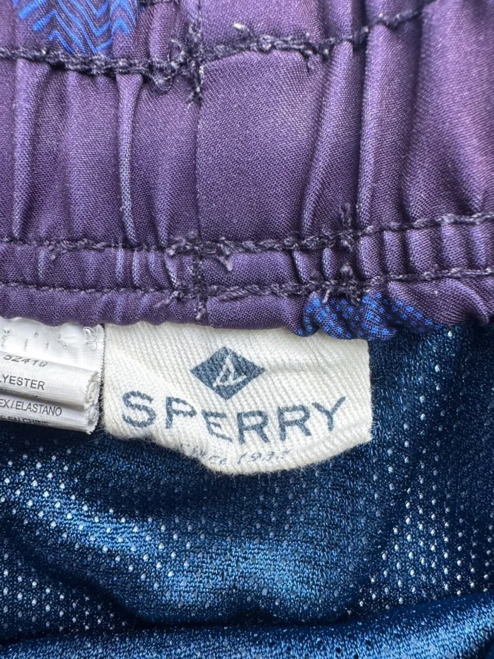 Sperry Swim Trunks Mens Size XL